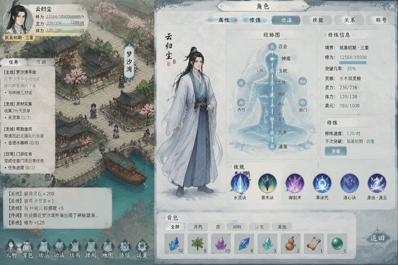 谪仙索欢录 资源内容 玩法截图 6
